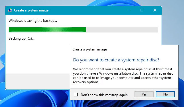 Wie man ein Windows-Backup erstellt