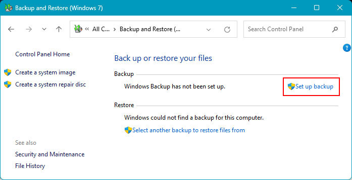 Wie man ein Windows-Backup erstellt