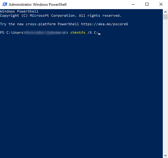 CHKDSK kann das Volume nicht für den direkten Zugriff öffnen CHKDSK kann das Volume nicht für den direkten Zugriff öffnen