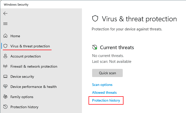 Wie man eine Datei aus der Quarantäne von Windows 11 Defender extrahiert