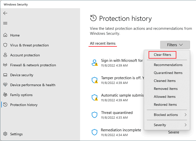 Wie man eine Datei aus der Quarantäne von Windows 11 Defender extrahiert