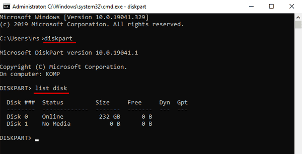 EFI-Bootloader in Windows 10 reparieren EFI-Bootloader in Windows 10 reparieren