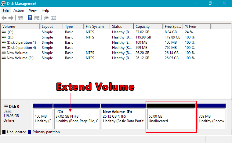 Volume erweitern in Windows 11 nicht verfügbar Volume erweitern in Windows 11 nicht verfügbar