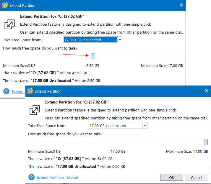 Partition in Windows 11 erweitern Partition in Windows 11 erweitern