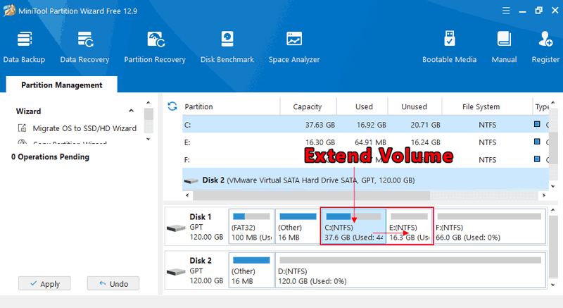 Datenträger in Windows 11 erweitern Datenträger in Windows 11 erweitern