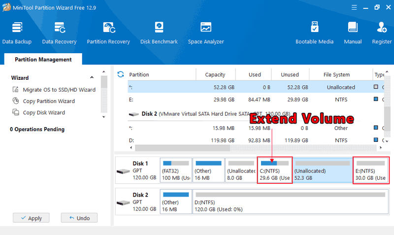 Partition in Windows 11 vergrößern: nicht angrenzenden Speicherplatz nutzen Partition in Windows 11 vergrößern: nicht angrenzenden Speicherplatz nutzen