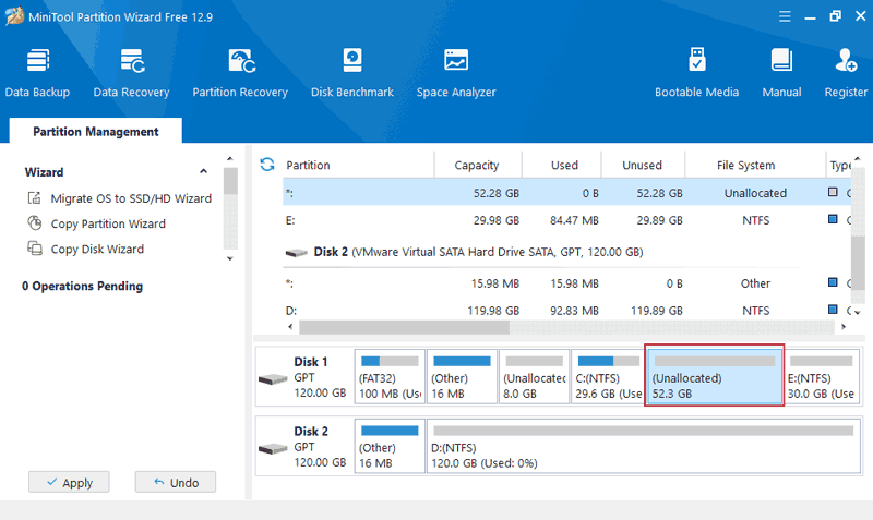 Windows 11: Partition erweitern mit verschieben/resize bei nicht angrenzendem Speicher Windows 11: Partition erweitern mit verschieben/resize bei nicht angrenzendem Speicher