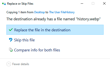 Verwenden, Konfigurieren und Wiederherstellen von Dateien mithilfe der Funktion „Dateiversionsverlauf“ in Windows 10 Verwenden, Konfigurieren und Wiederherstellen von Dateien mithilfe der Funktion „Dateiversionsverlauf“ in Windows 10