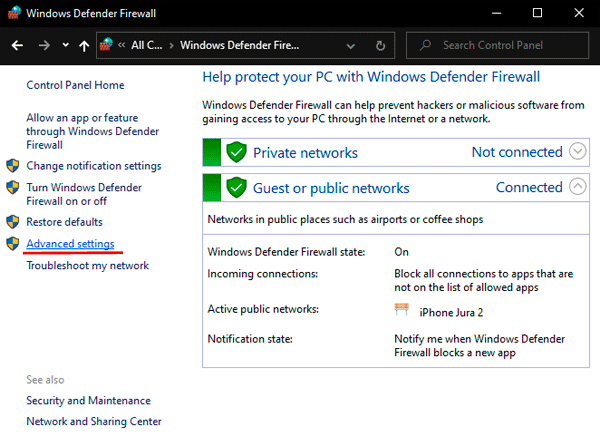 Windows-Firewall einrichten und deaktivieren – Anleitung