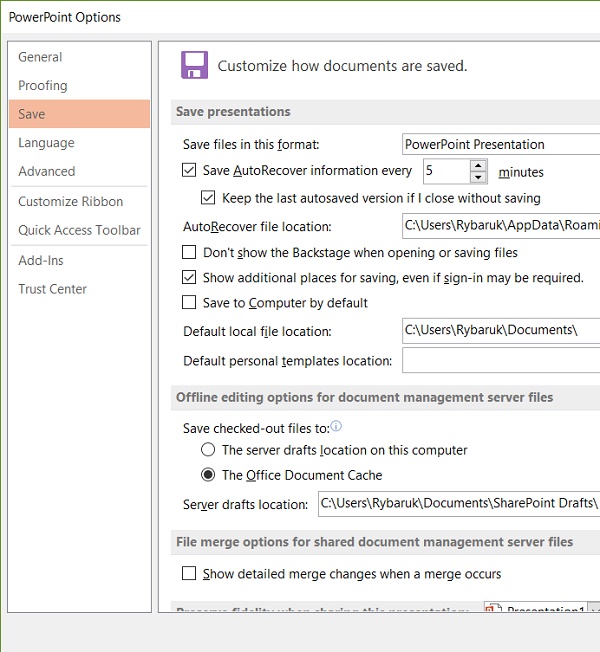 Wie man eine nicht gespeicherte Microsoft PowerPoint-Präsentation wiederherstellt