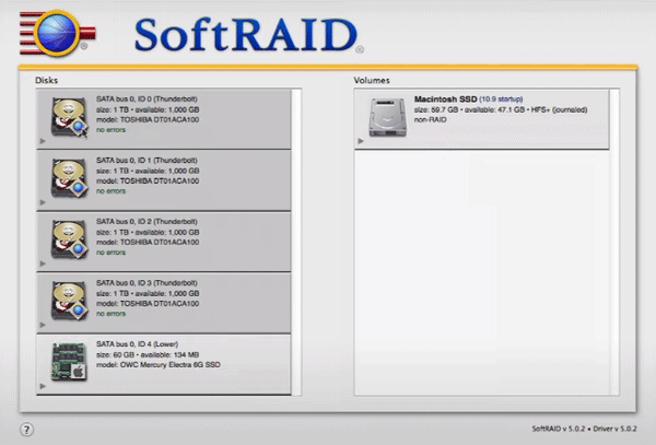 Software-RAID unter macOS einrichten