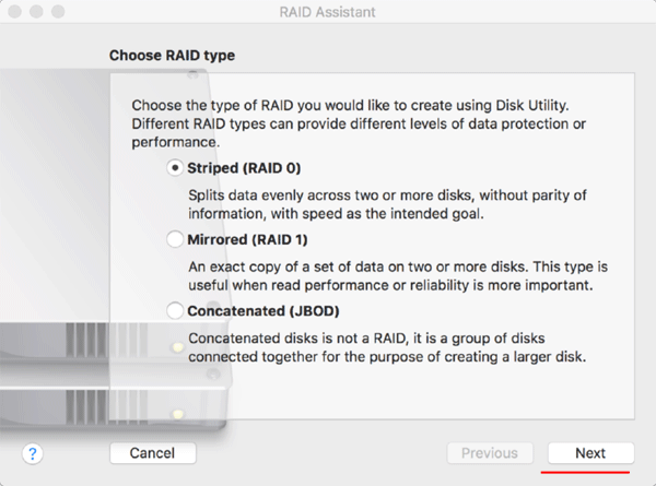 Software‑RAID unter macOS erstellen