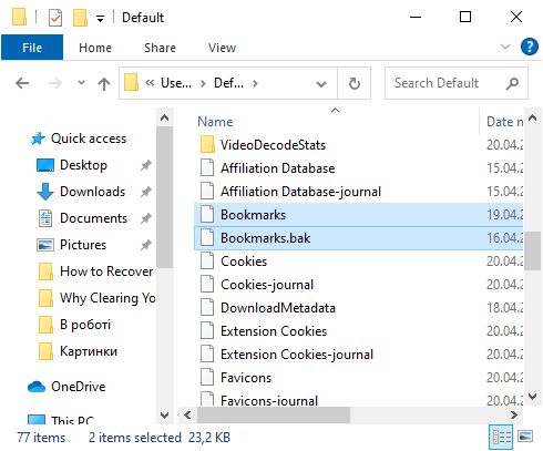 Wie man Google Chrome Lesezeichen und Verlauf wiederherstellt