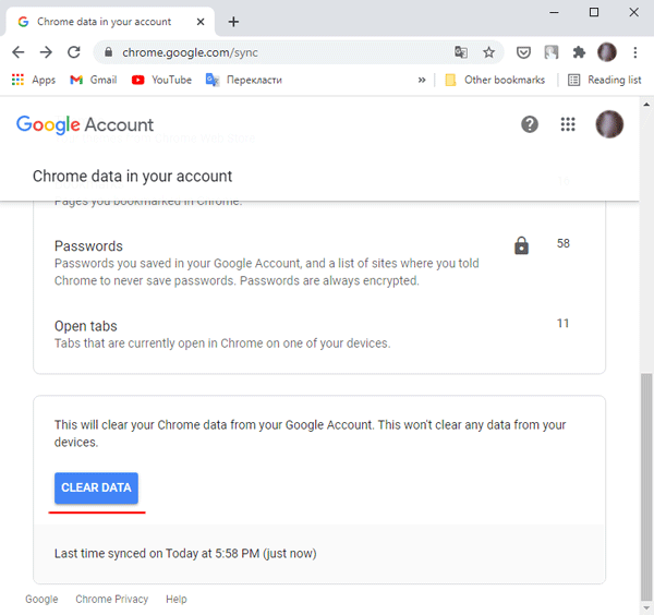 Wie man Google Chrome-Lesezeichen und den Verlauf wiederherstellt