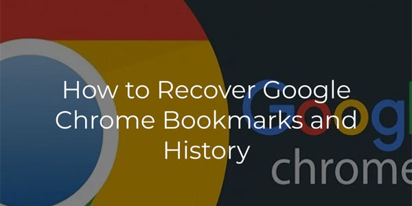 Wiederherstellen von Google Chrome-Lesezeichen und -Verlauf