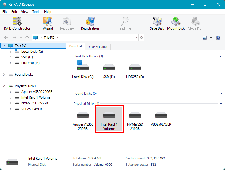 RAID-Wiederherstellungssoftware