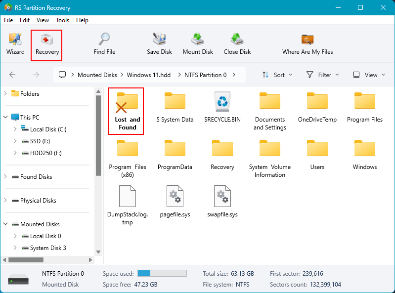 Wiederherstellung gelöschter Dateien auf einer Parallels-virtuellen Maschine Wiederherstellung gelöschter Dateien auf einer Parallels-virtuellen Maschine