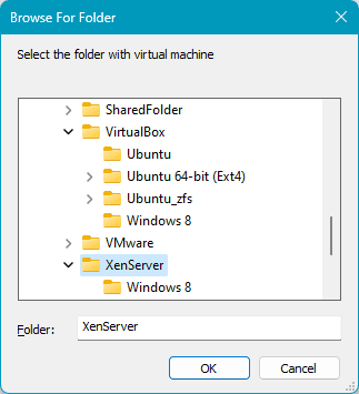 Datenwiederherstellung von XenServer-Virtual-Maschinen