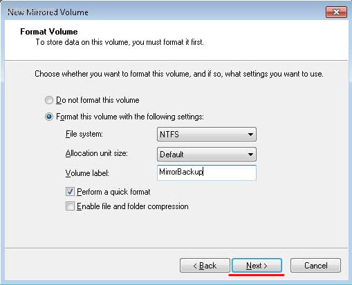 Einrichtung von Software-RAID 0, 1 in Windows