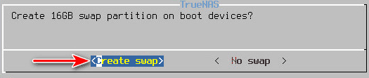 TrueNAS Swap-Datei