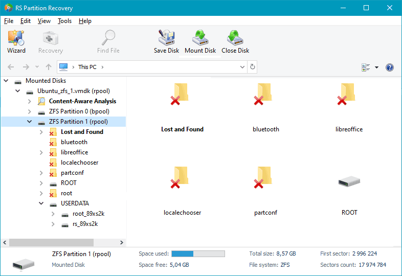 Dateien und Ordner aus VMWare VMDK extrahieren-??????
