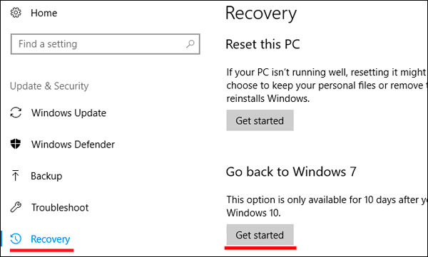Wiederherstellen von Dateien einer früheren Version von Windows (Windows.old)