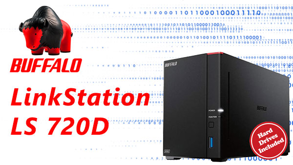 Buffalo LinkStation LS720D 2-Bay NAS Datenrettung — RAID 1/0 Fehler und DSM-Probleme beheben