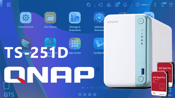 QNAP TS-251D 2-Bay RAID Datenrettung | Sicher & Präzise