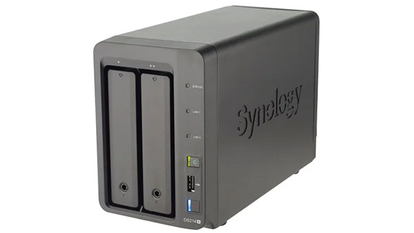 Synology DS214+ 2-Bay RAID-Reparatur — Wiederherstellung degradierter RAID 1/0