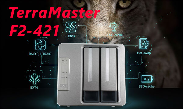 TerraMaster F2-421 2-Disk NAS | Daten wiederherstellen