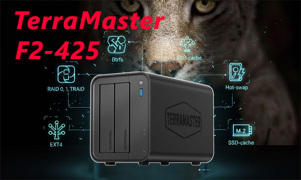 TerraMaster F2-425 2-Bay RAID Datenrettung | Sicher & Präzise
