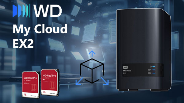 WD My Cloud EX2 2-Disk NAS | Daten wiederherstellen