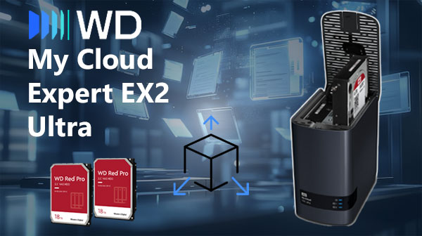 WD My Cloud Expert EX2 Ultra 2-Disk NAS | Daten wiederherstellen