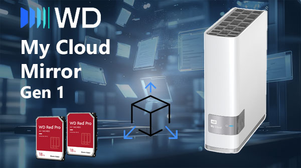 WD My Cloud Mirror (Gen 1) 2-Bay RAID-1/0 Datenrettung — Ursachen, Risiken, Lösungen