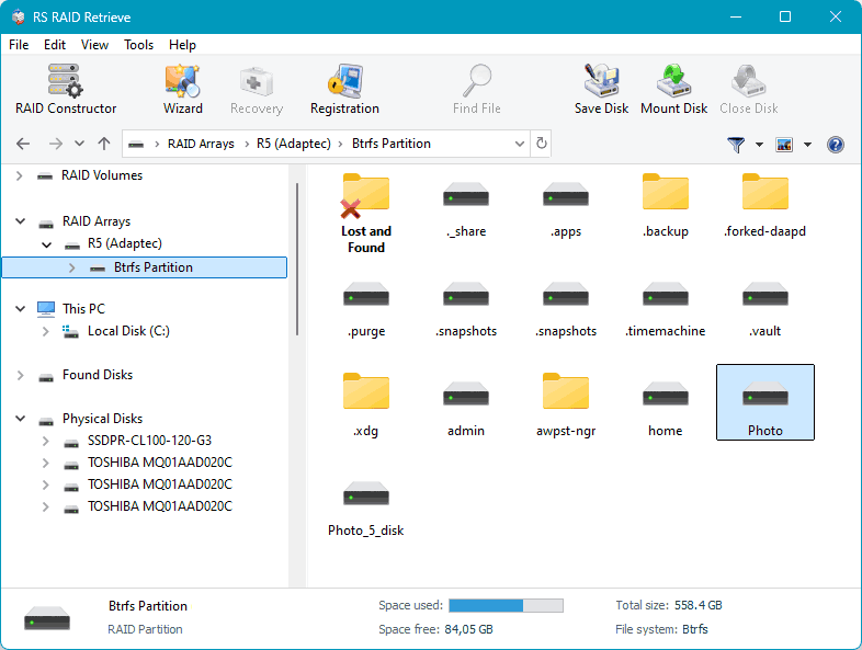 RS RAID Retrieve – Vorschau wiederherstellbarer Dateien RS RAID Retrieve – Vorschau wiederherstellbarer Dateien