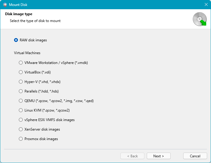 RS RAID Retrieve – Unterstützte virtuelle Maschinen RS RAID Retrieve – Unterstützte virtuelle Maschinen